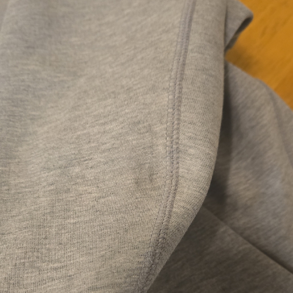 Nike Light Gray Full-Zip Hoodie - Picture 8 of 9